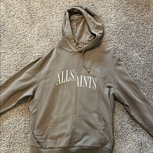 AllSaints Olive Hoodie
